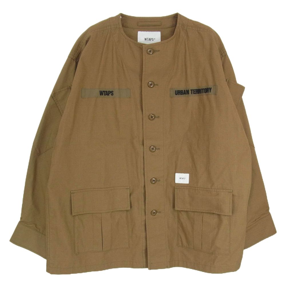 WTAPS ダブルタップス 21ss 211WVDT-SHM06 SCOUT LS COTTON RIPSTOP 