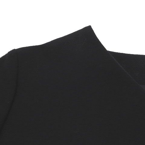 【Deux cle】L'EQUIPE 希少品 デザイン ネック ひざ丈ワンピース セール】 【Doubleface Tokyo】ラウンドネック&Vネック・前後