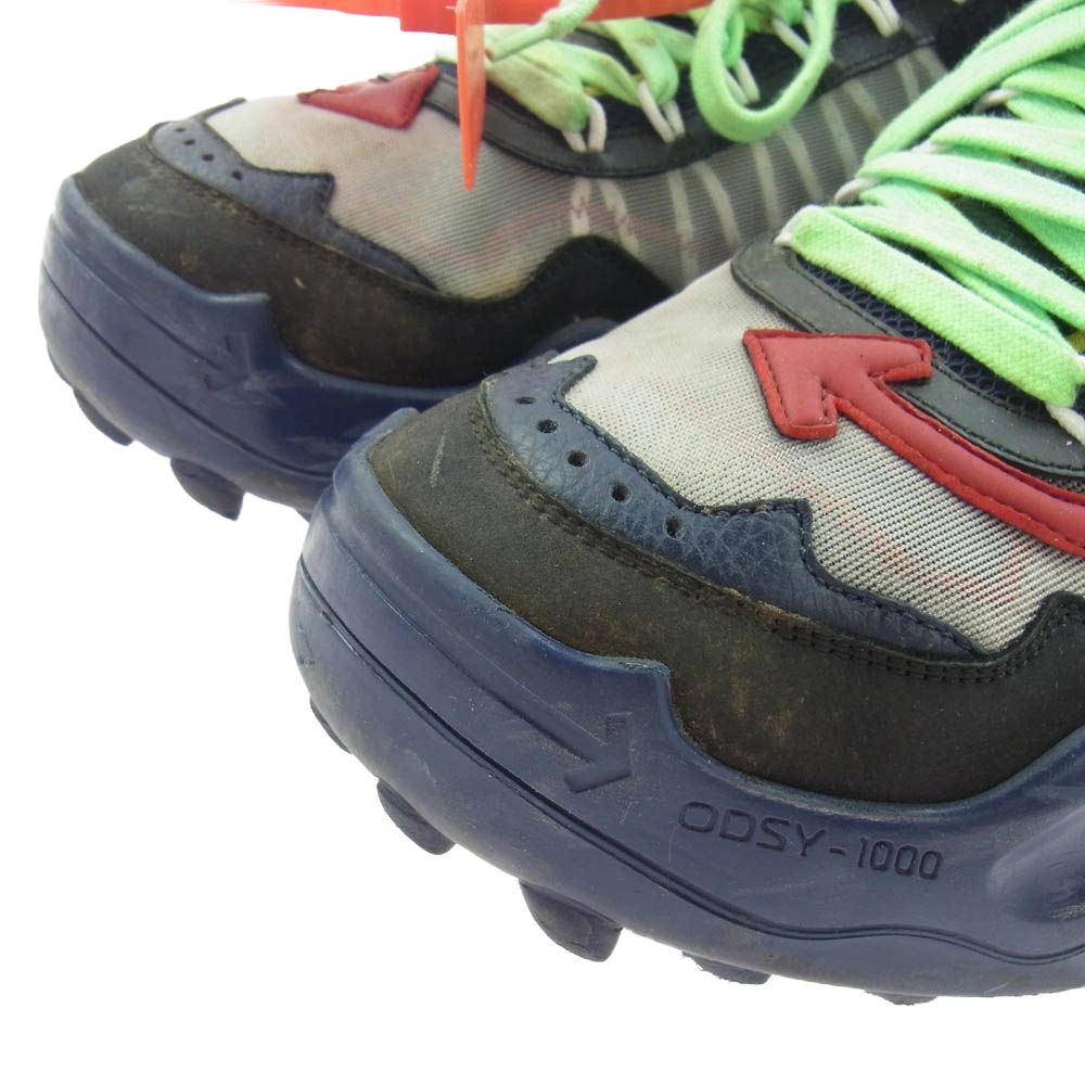 美品 OFF WHITE ODSY-1000 オフホワイト スニーカー 39