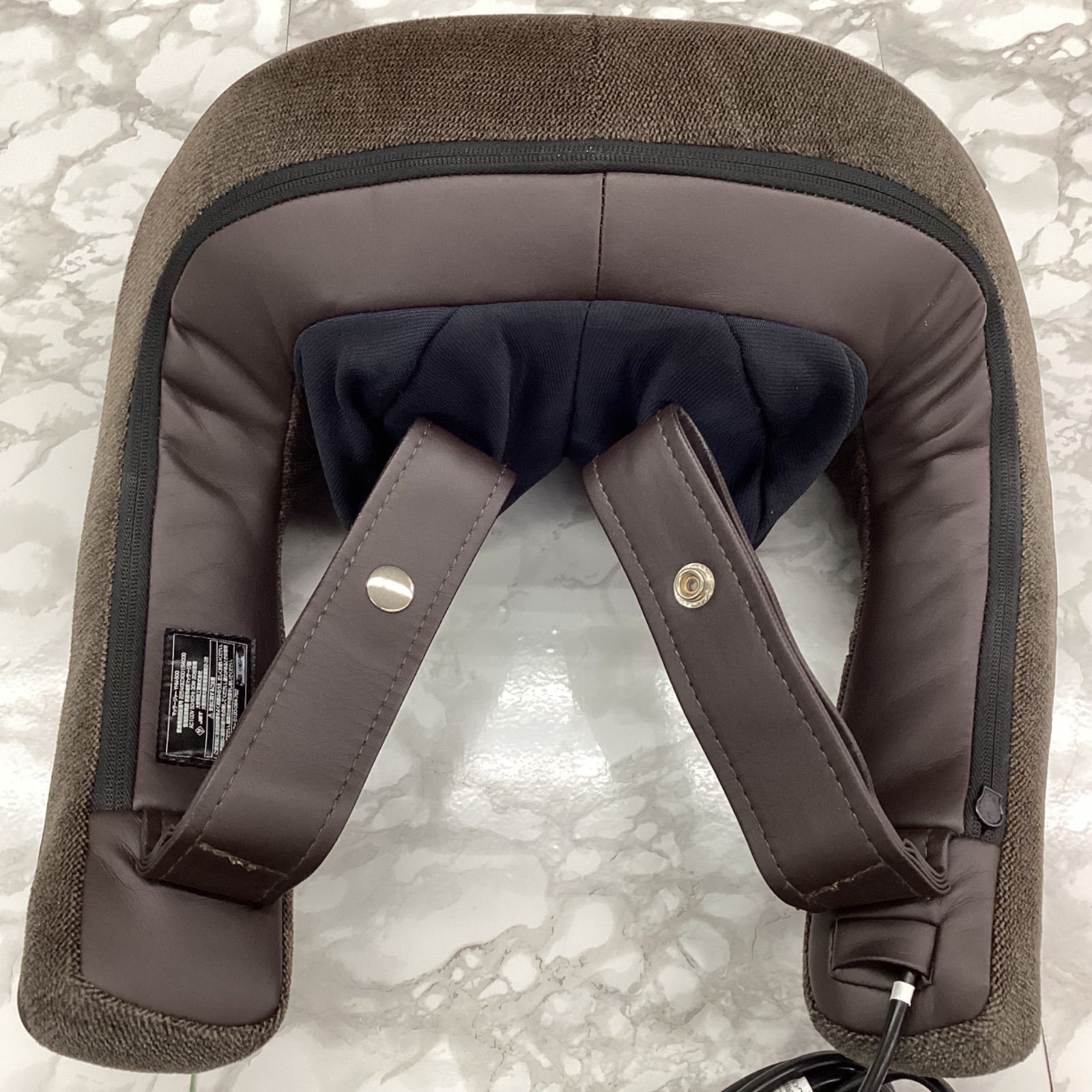 YAMAZEN ハンドフリー マッサージ マッサージャー 数回使用 美品 ヤマゼン 肩 首 トルトン ネオ  dショッピング |マッサージ コードレス ハンディマッサージャー