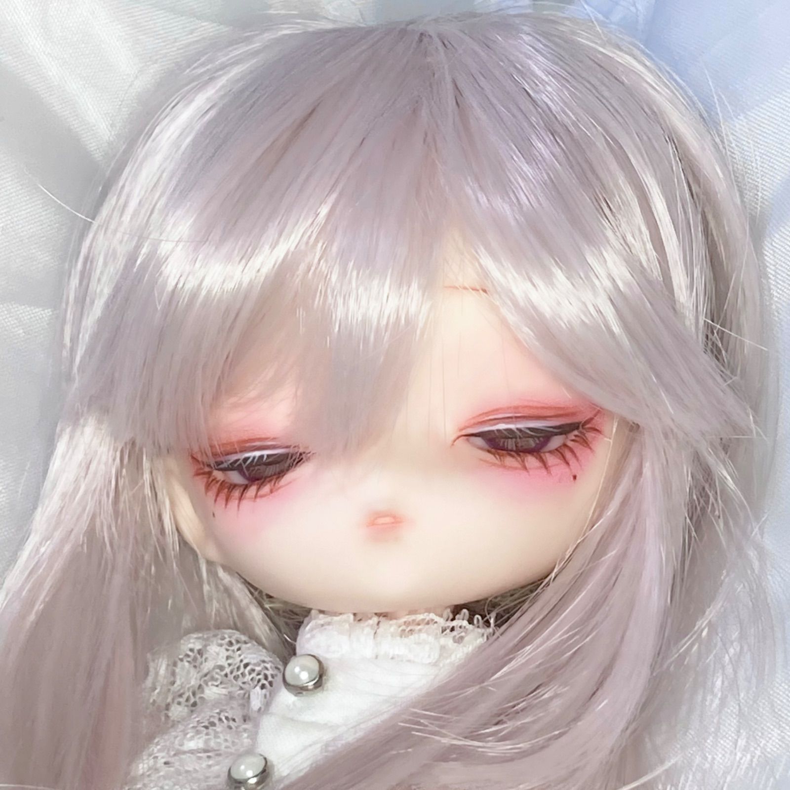 ◆キラルっ子◆ハルモニアブルーム　炎狐　ヘッド＋ピアス＋アイ Harmonia bloom Make Head (Demeter)