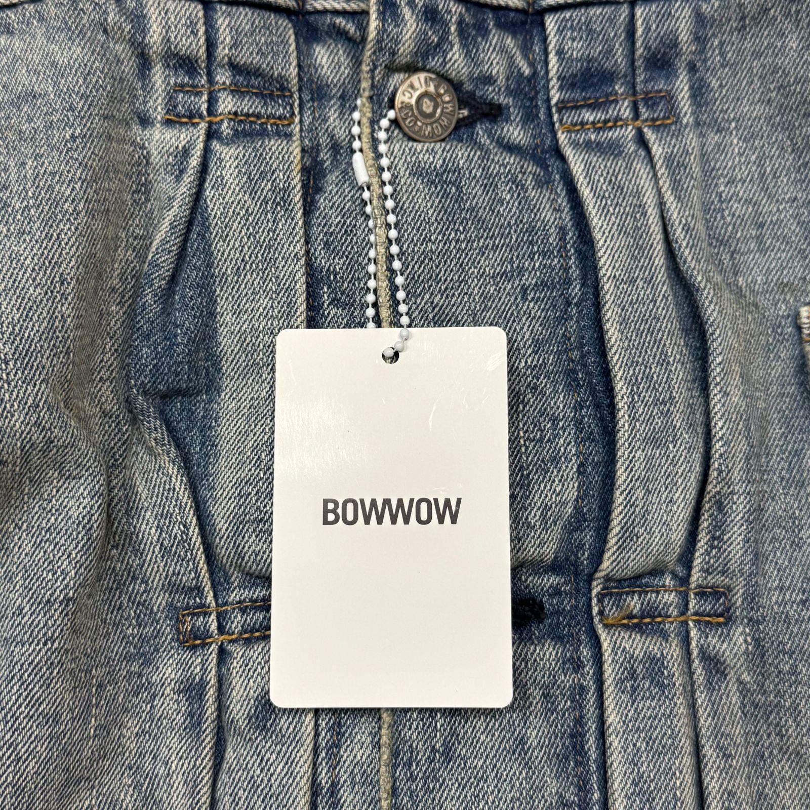 参考上代63800円 未使用品 BOWWOW 24AW BLANKET LINED DENIM JK