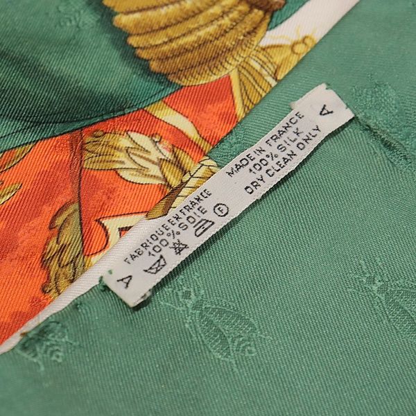 広尾店】美品 エルメス HERMES カレ90 大判スカーフ NAPOLEON