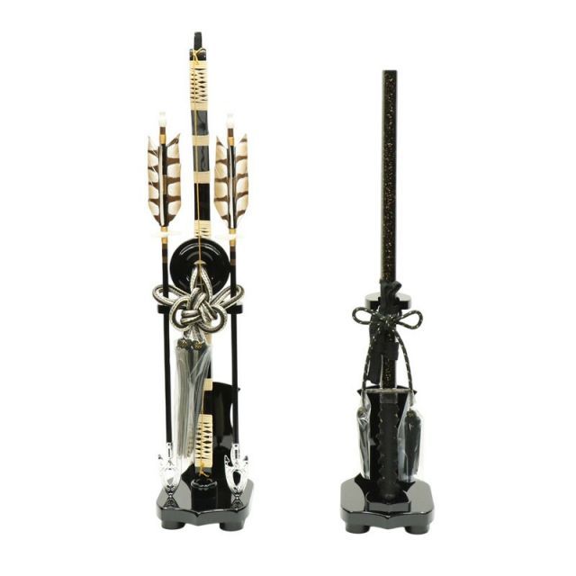 アウトレット品 五月人形 道具単品 20号 弓太刀 備前 高さ65cm (25a-