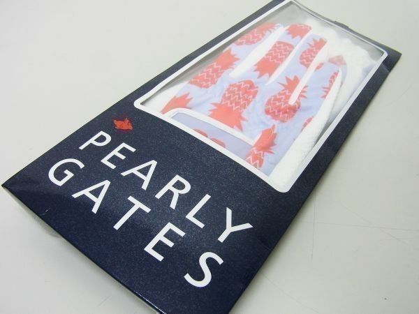 正規品☆PEARLYGATES パーリーゲイツ パイナップル 柄 両手