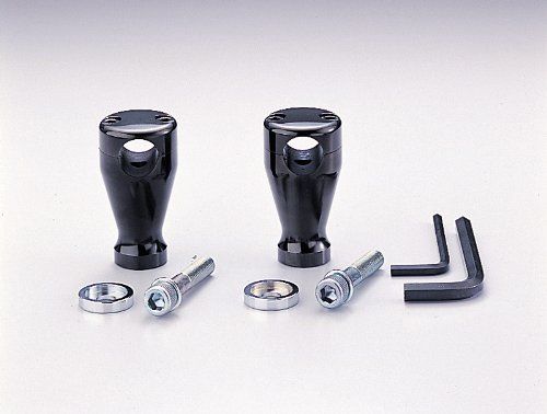 【新品・3営業日で発送】ハリケーン 3インチドラッグポスト.ベーシック ブラッククローム　φ1インチ(25.4mm)ハンドル用　HB0423B