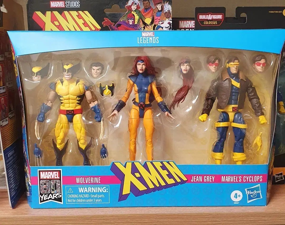 ウルヴァリン  サイクロプス　ジーン　ラブトライアングル　マーベルレジェンド マーベルレジェンド X-MEN ラブ・トライアングル 3パック