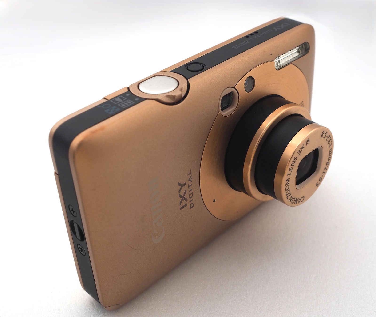 キヤノン IXY DIGITAL 210 IS ゴールド Canon - 良品中古 IXY DIGITAL