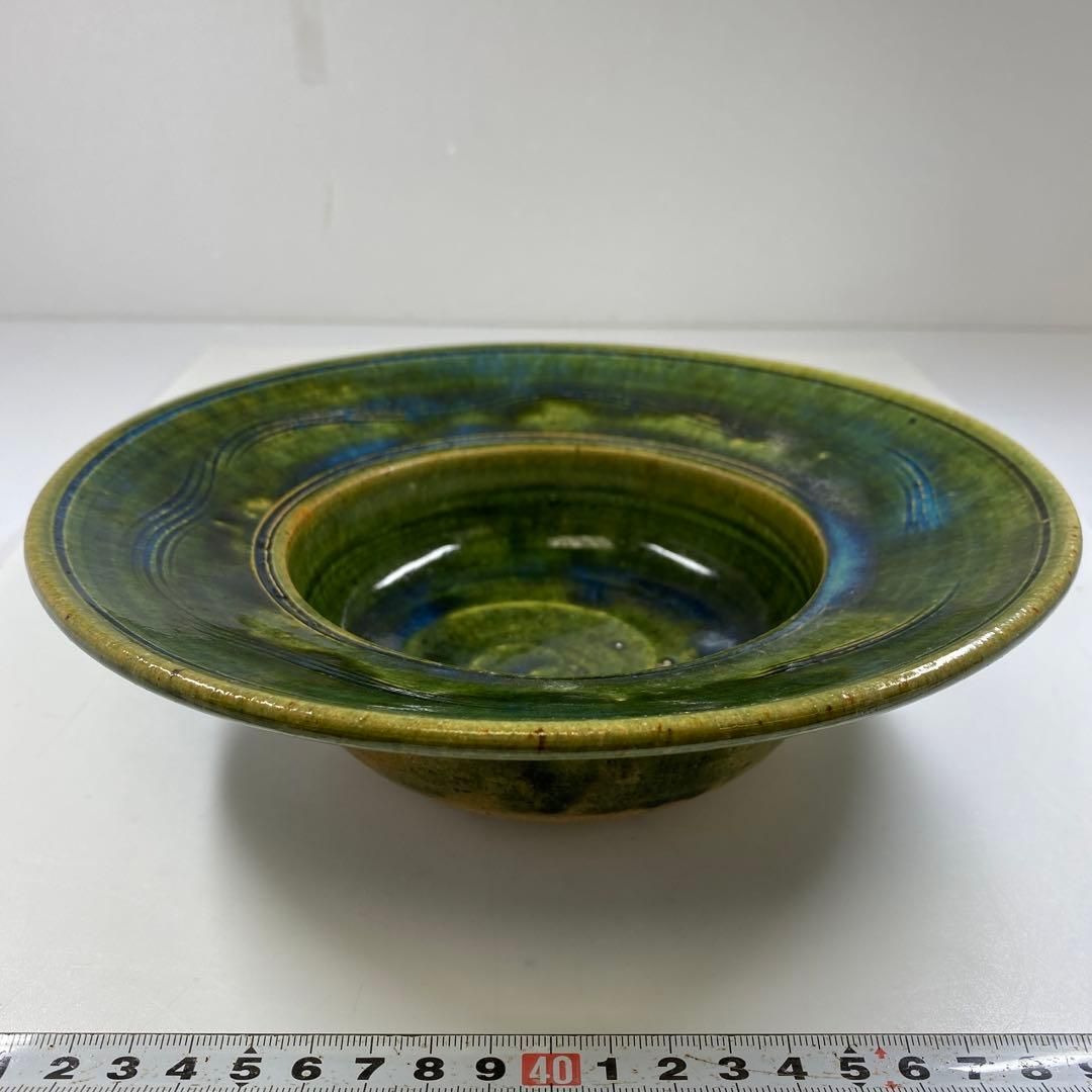 古織部 深皿 直径22.6㎝ 東Y6-0924① 織部焼の食器の通販