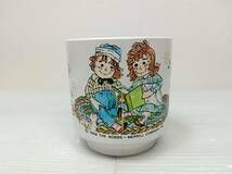 ビンテージ 1969年 ラガディ アン＆アンディ プラスチック食器 6点