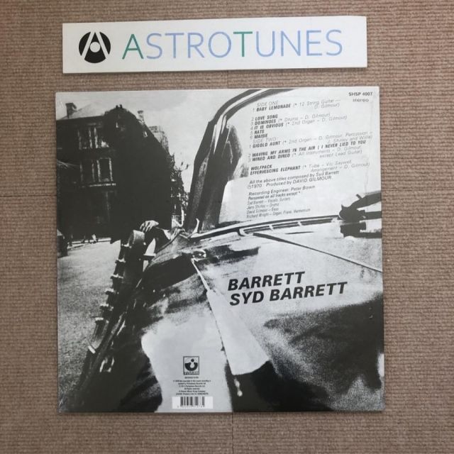 未開封シド・バレット Syd Barrett 2014年 LPレコード その名は