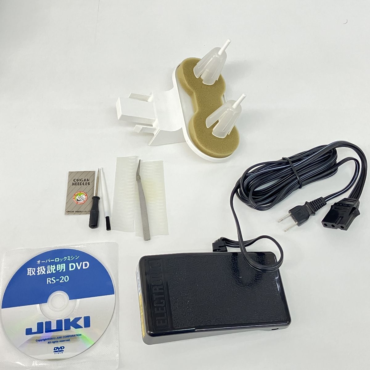 動作保証】JUKI RS-20 4本ロック ミシン 裁縫 手工芸 中古 美品 ...