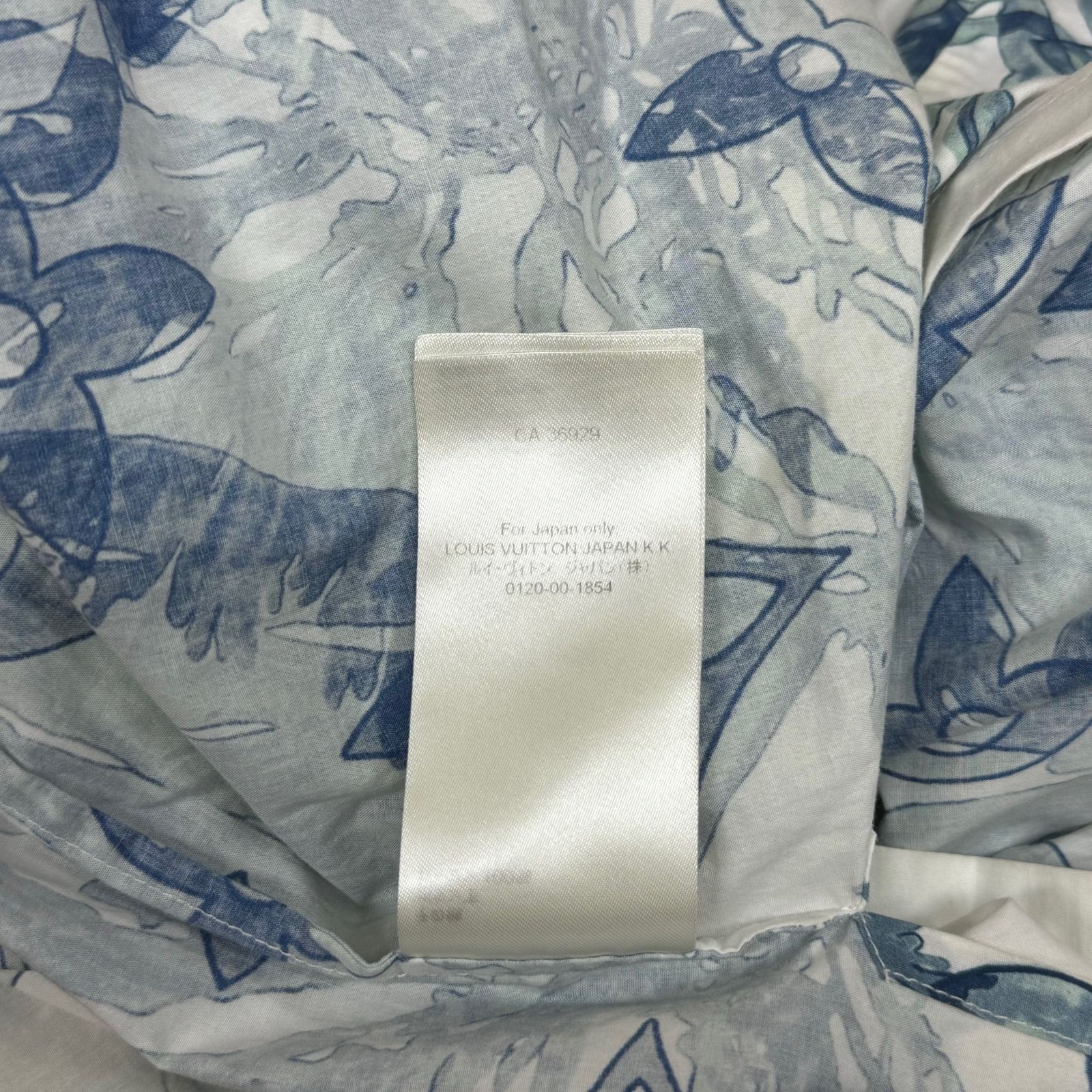 国内正規 LOUIS VUITTON 23AW モノグラムグラフィックショートプリント 