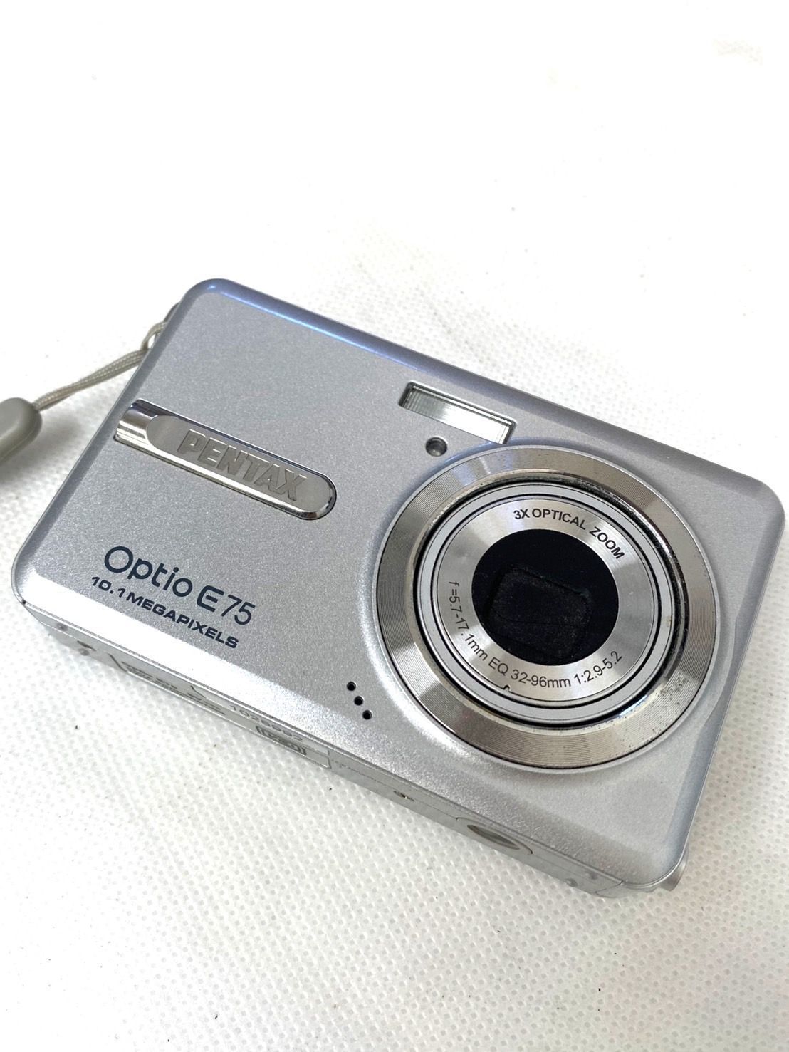 PENTAX ペンタックス Optio E75 コンパクトカメラ デジカメ