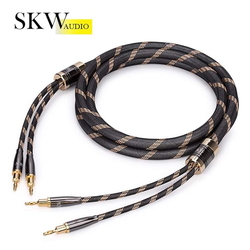 SKW Hi-Fi バナナプラグ/Yラグ端子/Yラグプラグ/スピーカーケーブル