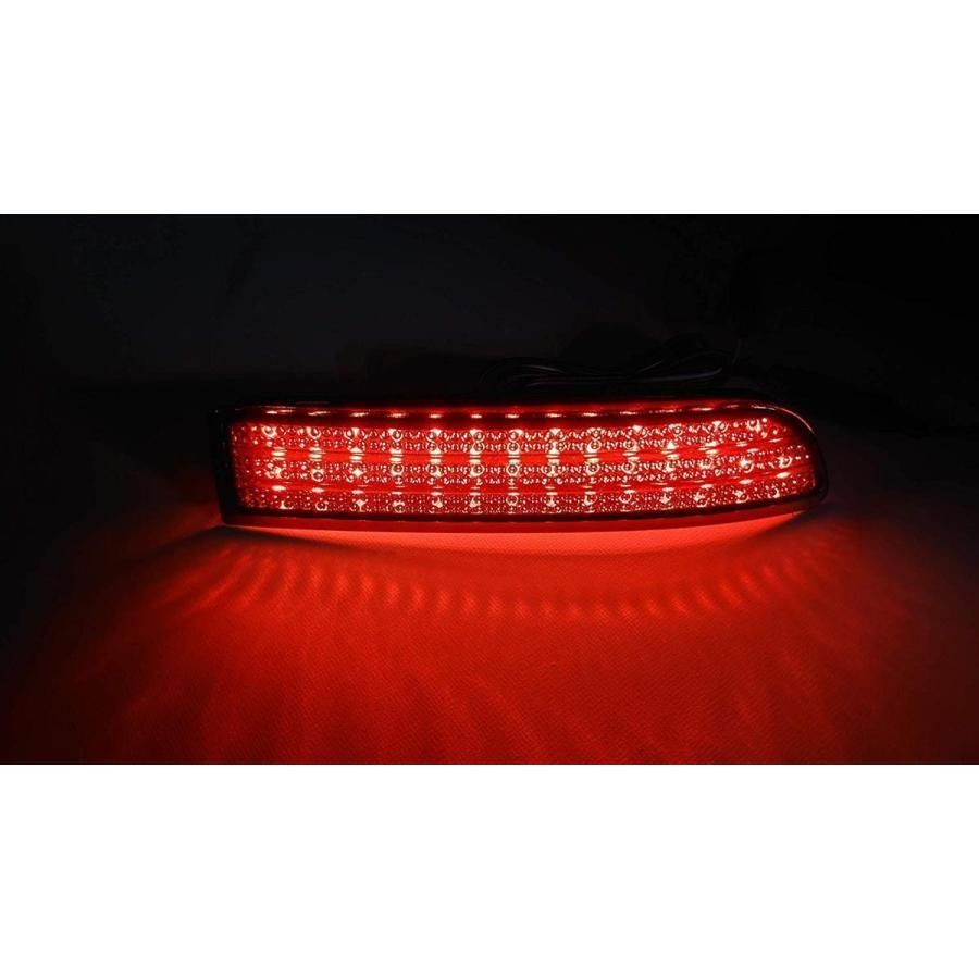 スモークレンズ トヨタ 78連 LED リフレクター リアバンパー ライト ランプ イプサム ACM21W ACM26W （2001年5月～2003年10月）  LY000 - メルカリ