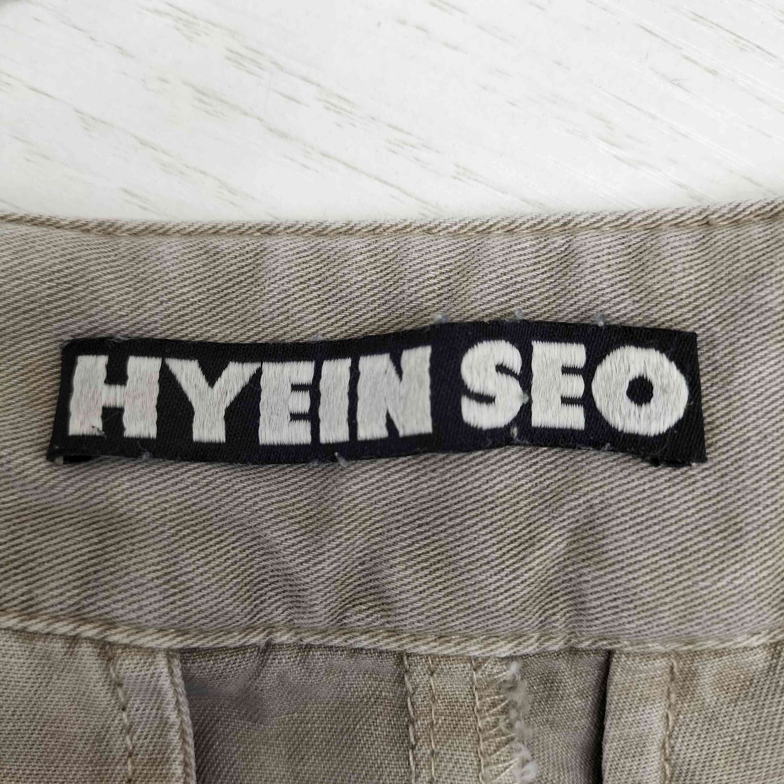 ヘインソ hyein seo Washed Cargo Pants ウォッチドカーゴパンツ 