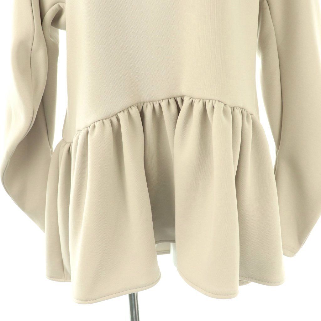 ツルバイマリコオイカワ　Kirill ペプラムトップス TSURU by Mariko Oikawa tシャツ 「Tsuru Oikawa/ツルバイマリコ