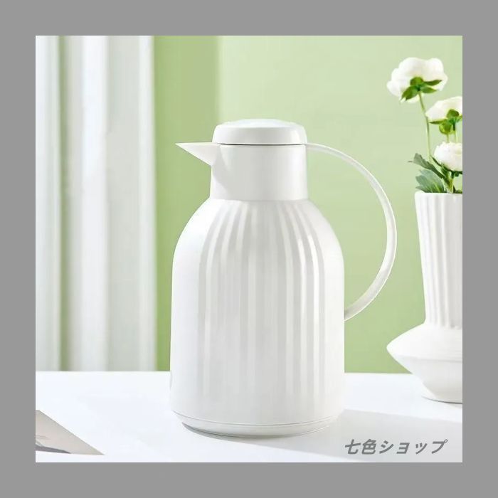 真空断熱卓上保温ポット おしゃれティーポット 家庭用 お茶 白湯 洗いやすい 取っ手付き 密封 漏れない おしゃれ インテリア 衛生 保温