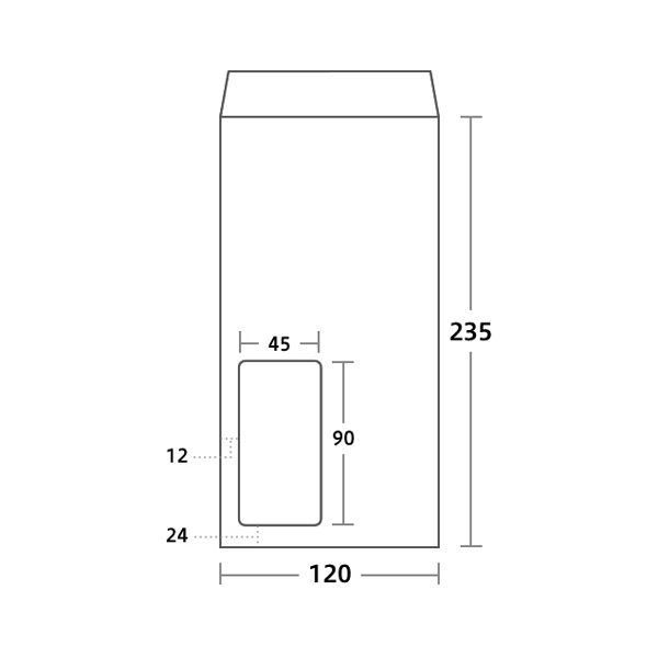  ハートレーザープリンタ対応 窓封筒 長3 パステルグレー 80 g m 2 枠なし ヨコ貼 MG 9116 1ケース 不祝儀袋 のし袋 のし紙