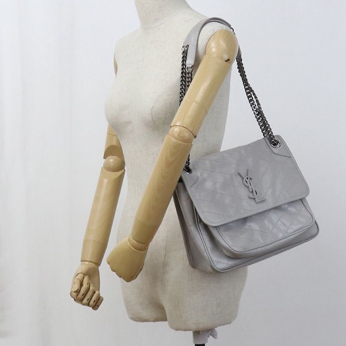 サンローラン　チェーンバック サンローランパリ/ショルダーバッグ/ニキ チェーンバッグ