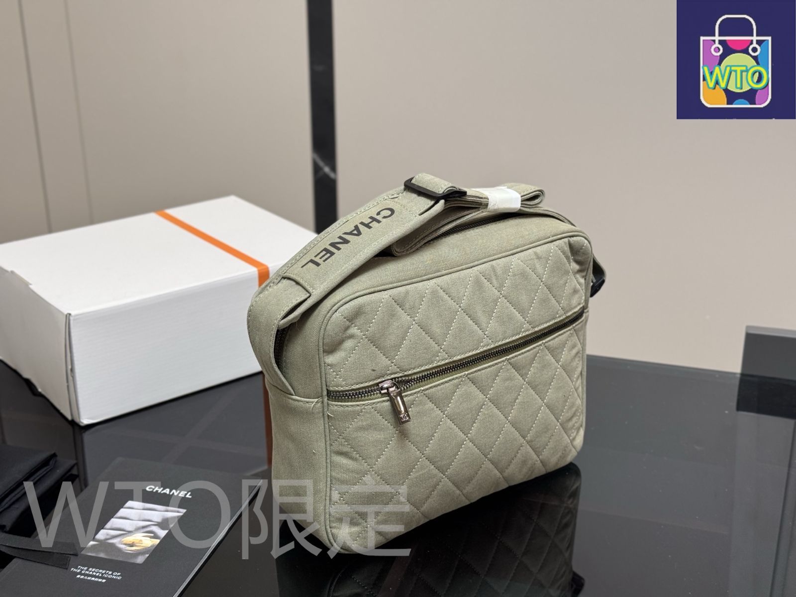 今日WTO】Chanel Denim Bowling Bag シャネル デニム ボウリング