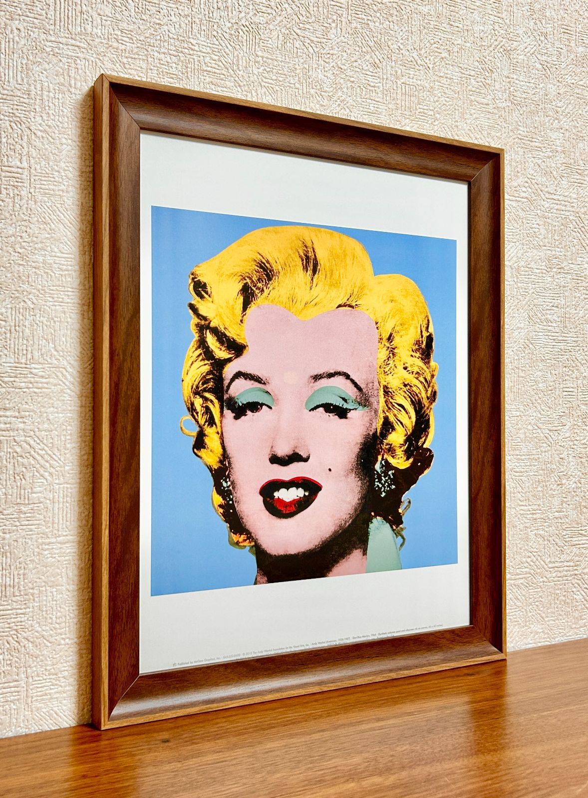 新品☆額縁付アートポスター(BRUCE MCGAW GRAPHICS)☆アンディ