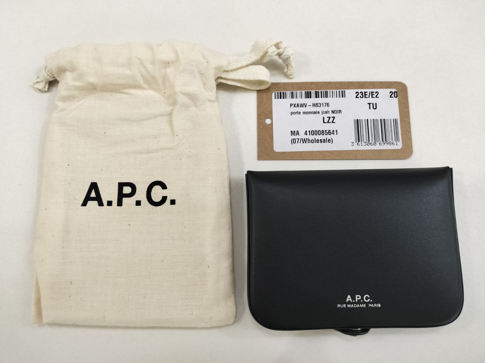 APC Josh コインケース ブラック BLACK - M-Closet - メルカリ