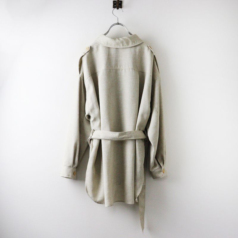 期間限定価格】美品 カデュネ CADUNE CPOジャケット 38/べージュ