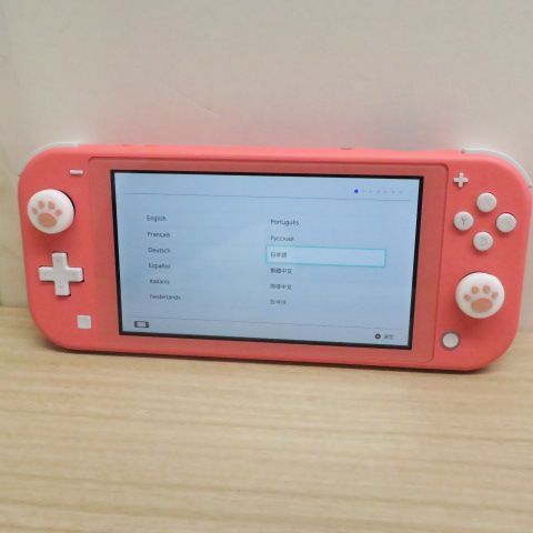 Nintendo Switch lite 本体 コーラルピンク ジャンク - メルカリ