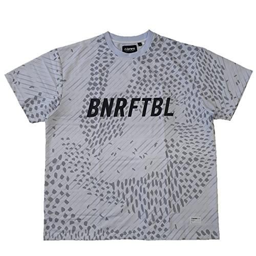 ボネーラ(bonera) サッカー・フットサル 昇華ワイドスウェットTシャツ Lサイズ ホワイト BNR-SW045T