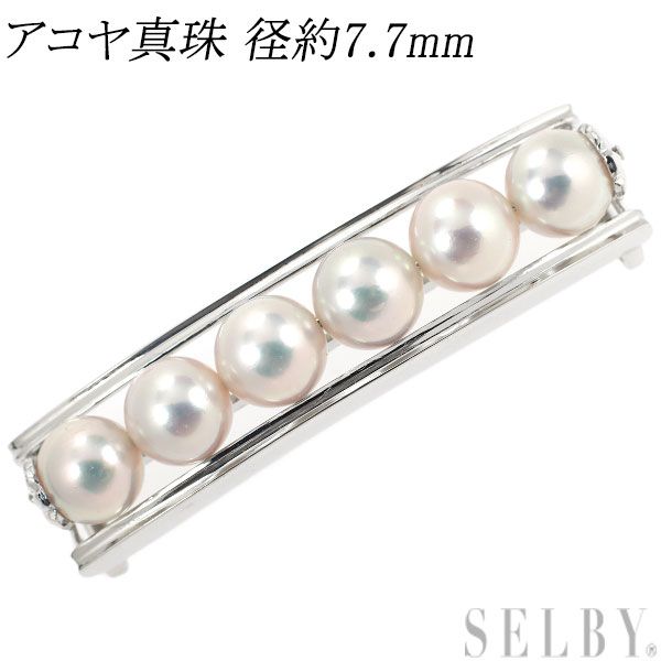最終価格　あこや真珠+貝　帯留め あこや真珠 ブローチ、帯留、ペンダントトップ 未使用 レディース