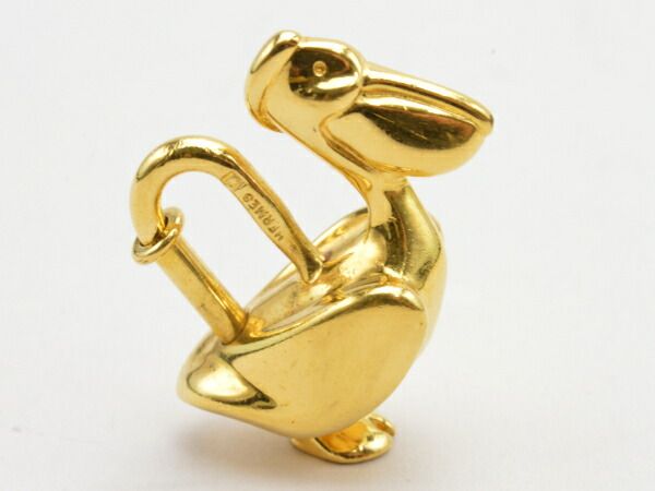 HERMES エルメス カデナ ゴールド 南京錠 鍵2つ付き HERMES エルメス