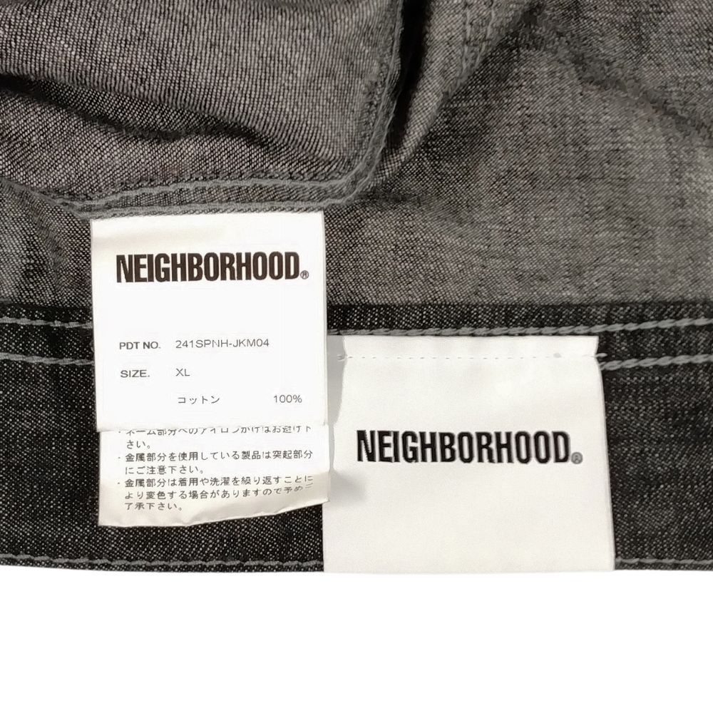 NEIGHBORHOOD ネイバーフッド 24SS WASHED LIGHTWEIGHT DENIM JACKET