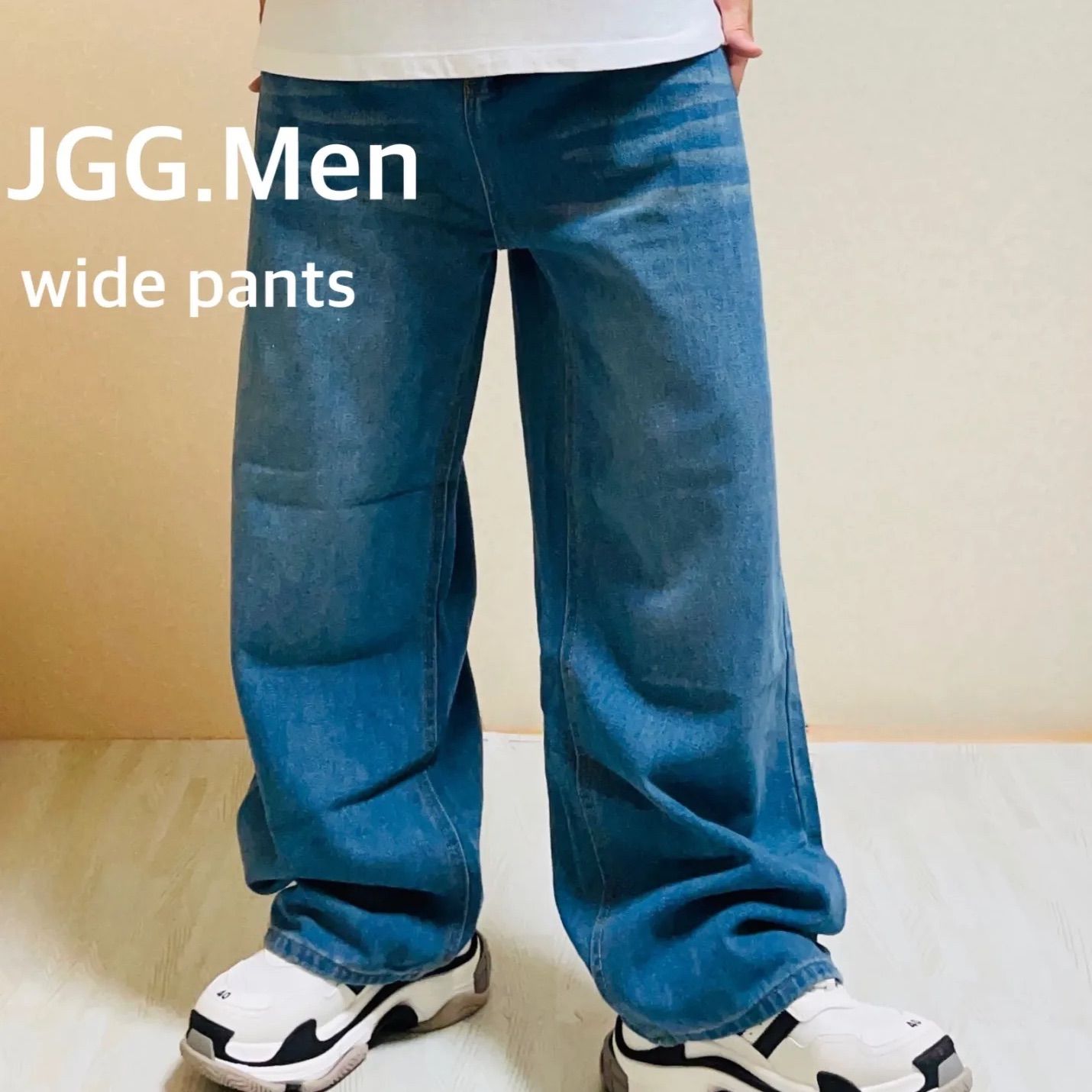 JGG.Men ジェイジージーメンワイドパンツオーバーサイズ