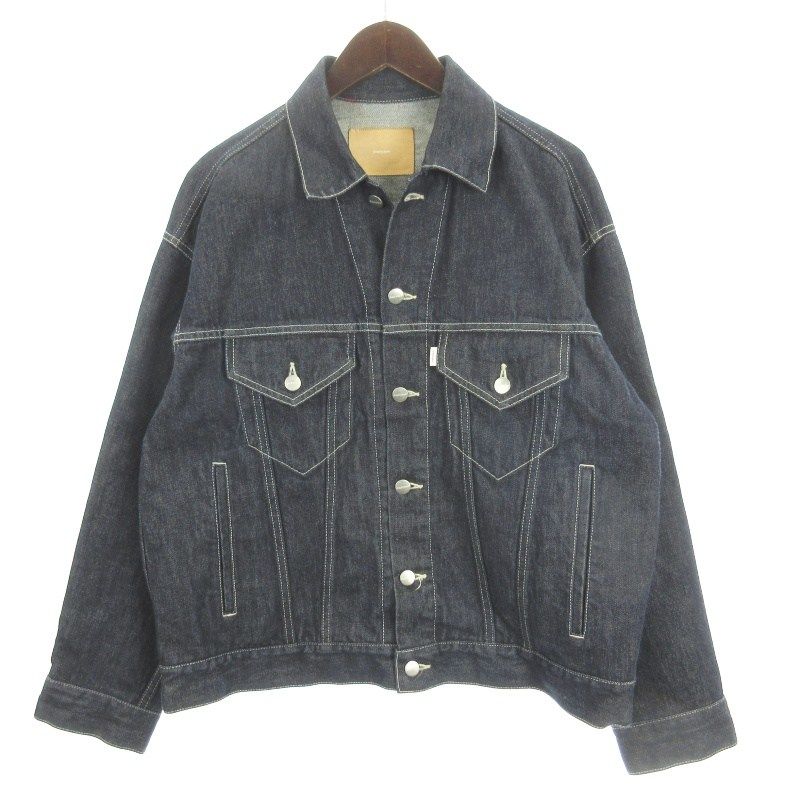 グラフペーパー Graphpaper 23AW Selvage Denim Trucker Jacket