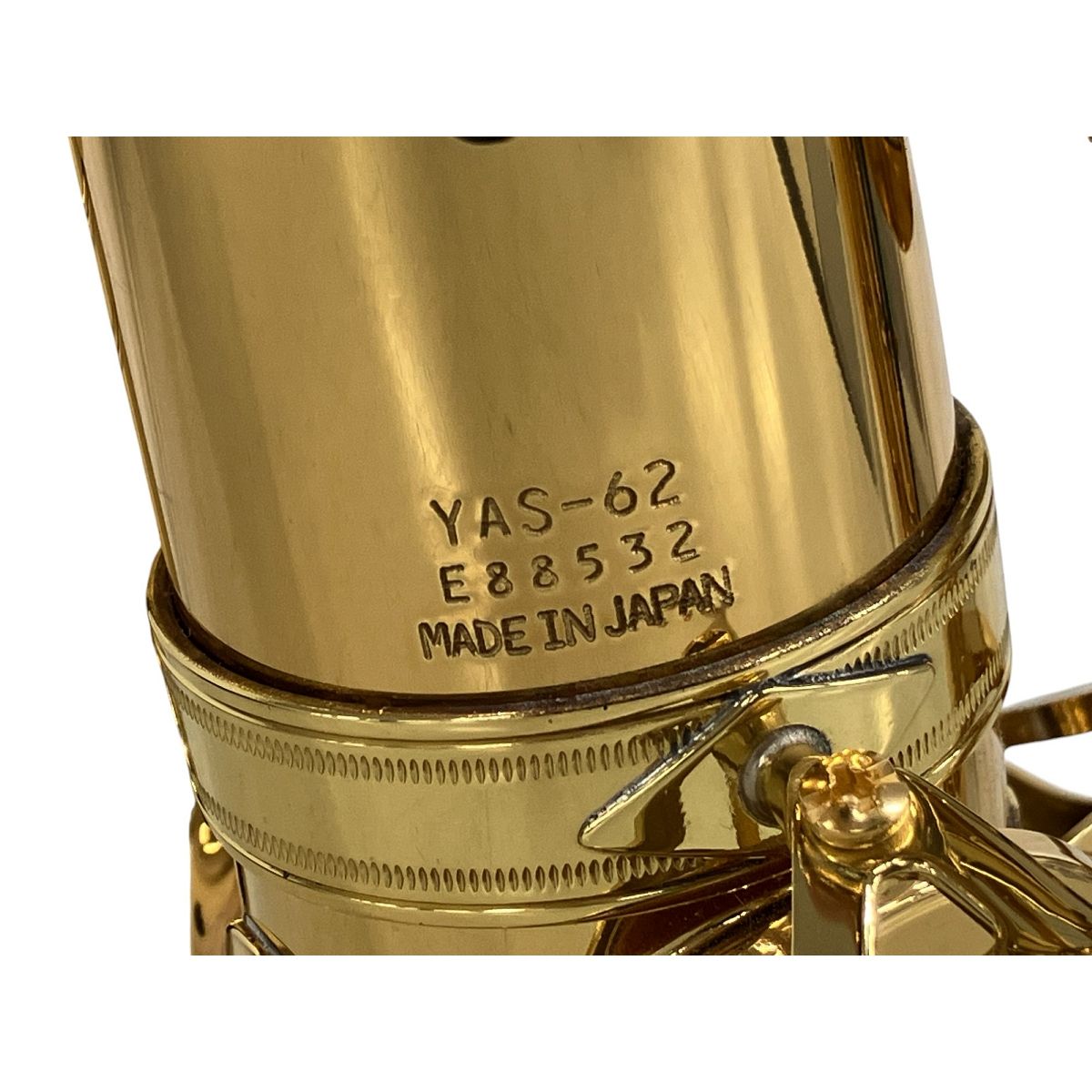 ヤマハYAS-62 8月購入美品検品済みセルマーマウスピース YAMAHA ヤマハ 5年保証サービス対象 YAS-62 アルトサックス