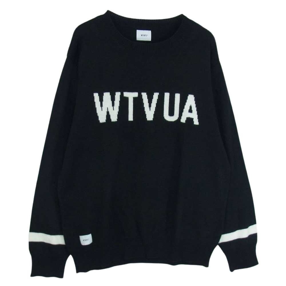 WTAPS ダブルタップス ニット 18AW 182MADT-KNM01 CREW SWEATER WOAC