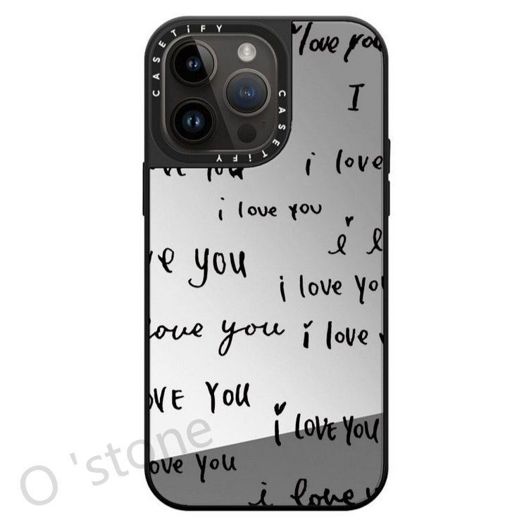 新品 casetify LOVE ケースティファイ iPhone用ケース 耐衝撃