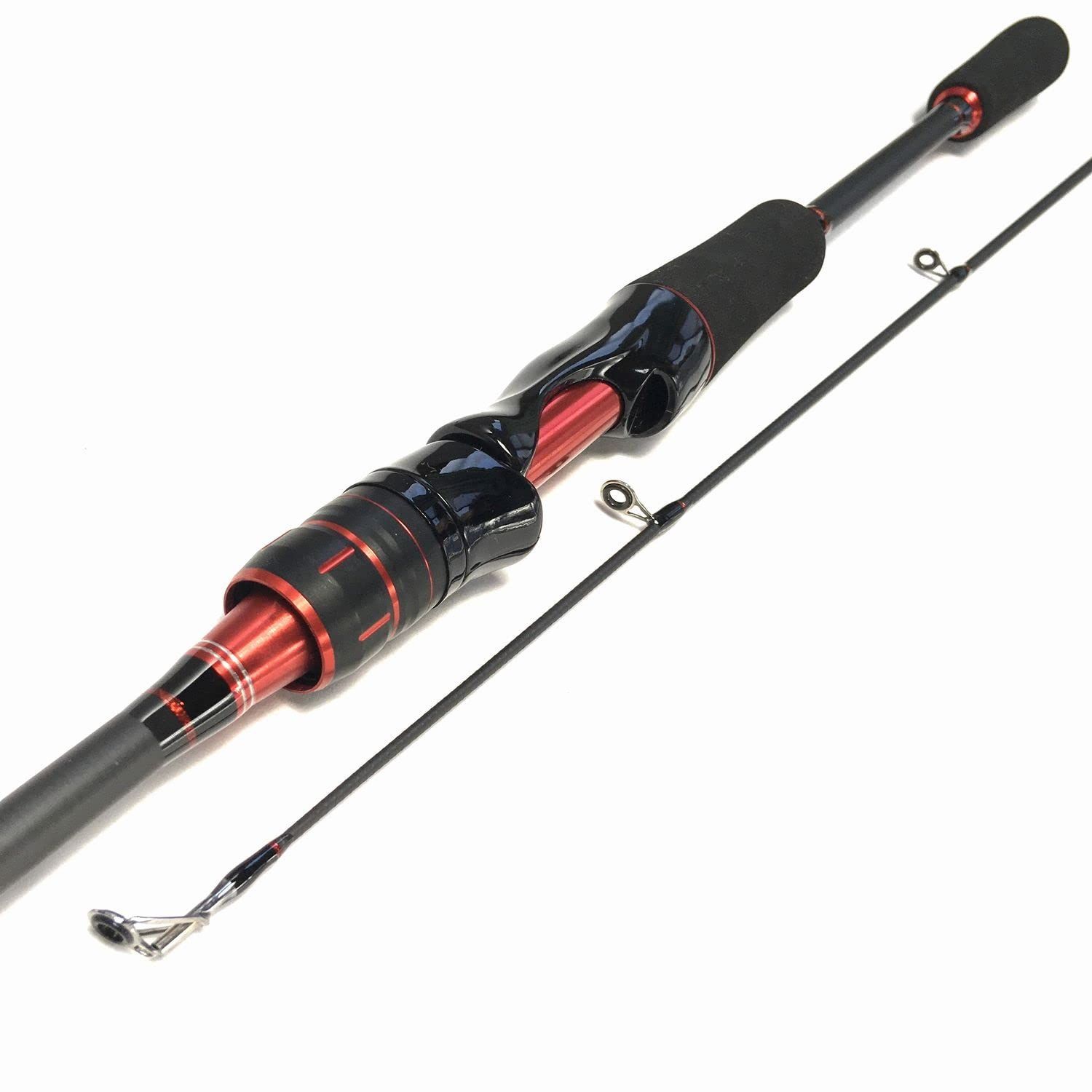 スピニングロッド 2ピース M 7ft 2.1m バスロッド シーバスロッド ロックフィッシュロッド トラウトロッド EVA カサゴ メバル アジングロッド