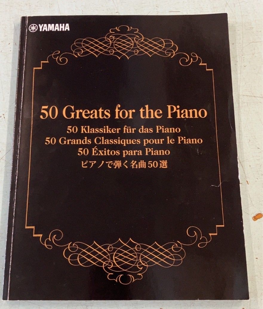 50 Greats for the Piano ピアノで弾く名曲50選 YAMAHA C083-248