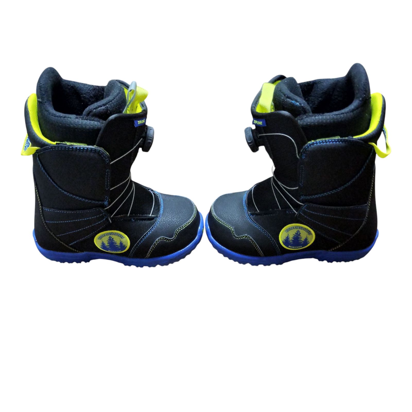 BURTON ZIPLINE BOA スノーボードブーツ22cm キッズ Burton ジップ