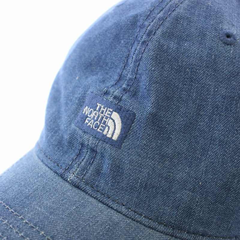 ★美品★ノースフェイス パープルレーベル デニム フィールド キャップ Denim Field Cap NN8852N size Free インディゴ 帽子 キャップ ノースフェイス パープルレーベル THE NORTH FACE PURPLE LABEL