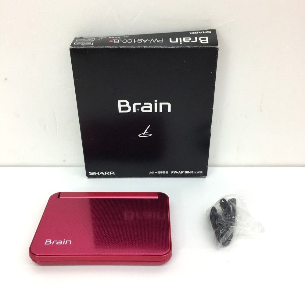 SHARP シャープ Brain ブレーン PW-A9100-R レッド 電子辞書 学習用