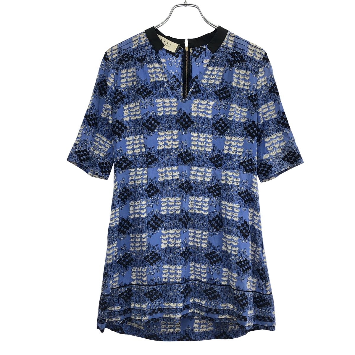 MARNI 40 シルク100％ワンピース イタリア製 MARNI 40 シルク100％ワンピース イタリア製