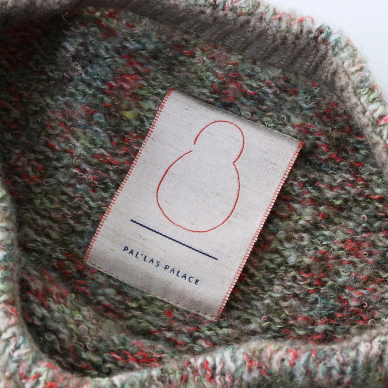 2023冬のよそおい パラスパレス PAL'LAS PALACE ミックスカラーニット