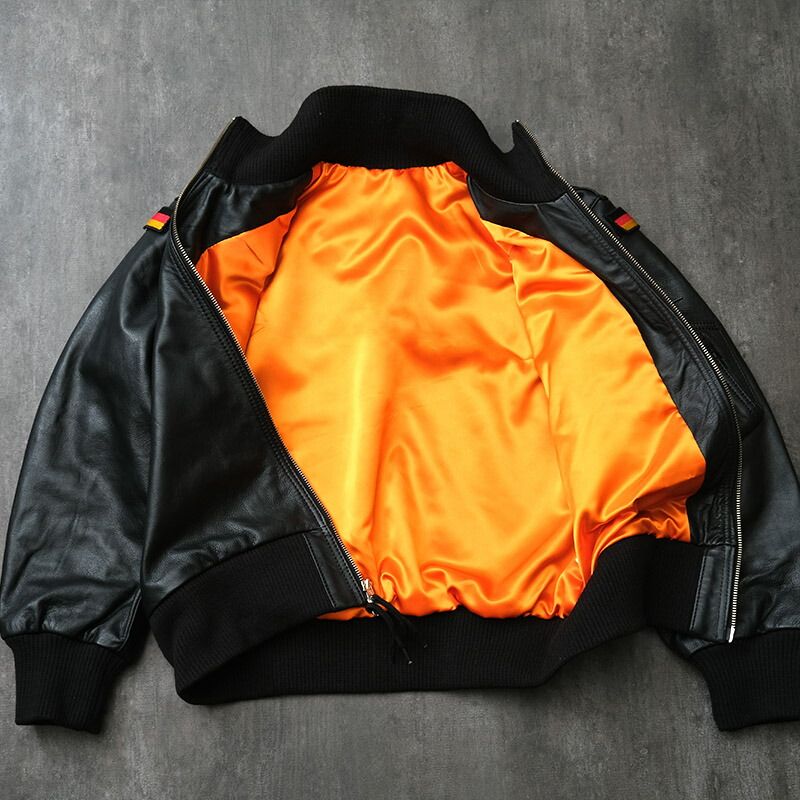 ドイツ軍タイプ パイロットレザージャケット JJ383YN レザーフライト