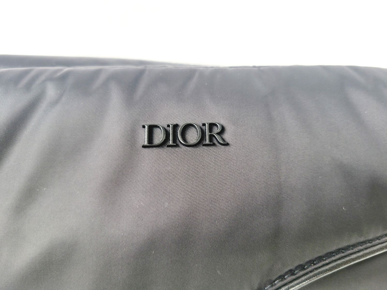 ディオール サドルボディバッグ ベルトバッグ ウエストバッグ マットブラック金具 ナイロン ブラック DIOR