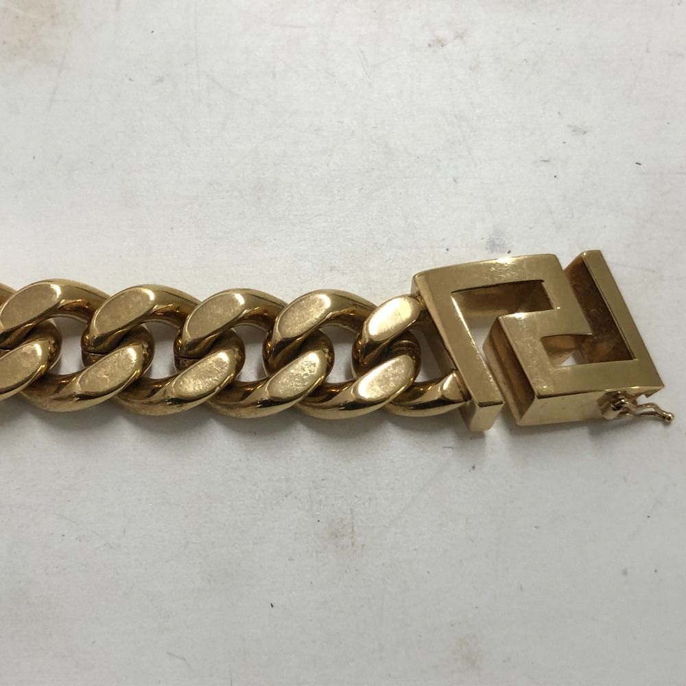 02w12997 ヴェルサーチ VERSACE グレカチェーン ブレスレット ゴールド