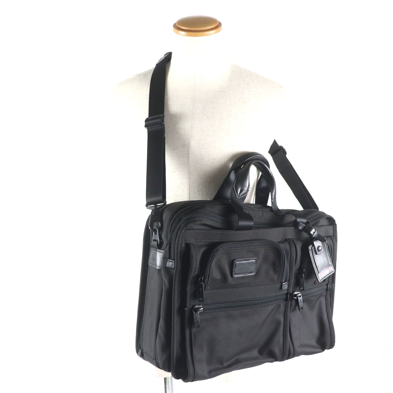 極美品▽TUMI トゥミ 26160DH アルファ ラージ エクスパンダブル